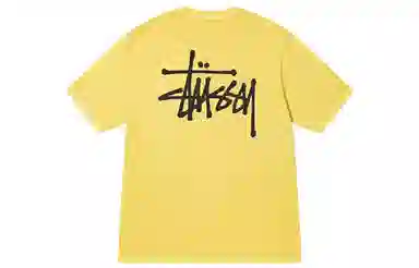 Stussy Classic Print T-Shirt Black