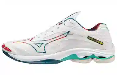 Mizuno Wave Lightning Z7 White Red Green