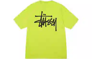 Stussy Classic Print T-Shirt Black