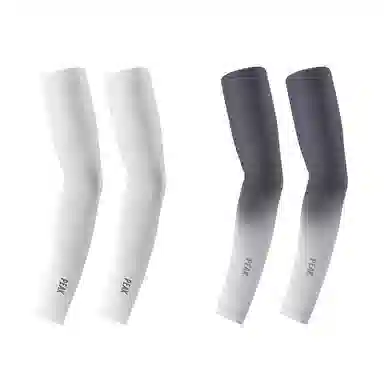 匹克 冰袖渐变遮阳防紫外线加大码护臂手袖冰丝户外出行 防晒袖 男女同款情侣款 多色