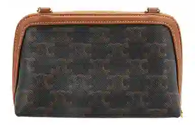 CELINE Triomphe Canvas Chain Bag