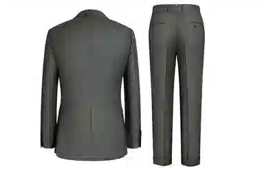 SKARO Single-Breasted Blazer Set Green