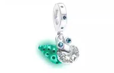 Pandora Hermit Crab Pendant Blue