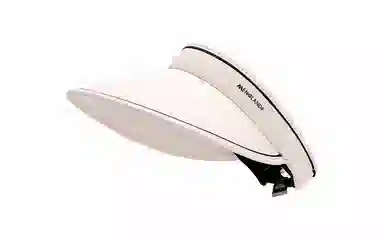 白卷 户外骑行大檐防紫外线空顶帽 防晒帽 女款