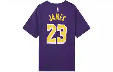 Nike Dri-FIT LeBron James 23 Lakers Purple