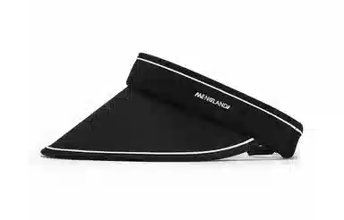 白卷 户外骑行大檐防紫外线空顶帽 防晒帽 女款