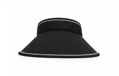 白卷 户外骑行大檐防紫外线空顶帽 防晒帽 女款