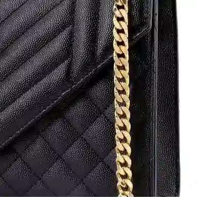 Saint Laurent Envelope Bag Black