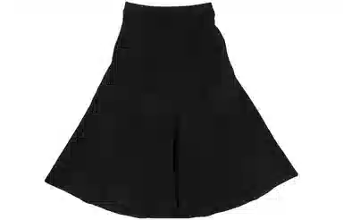 Y-3 Black Midi Skirt