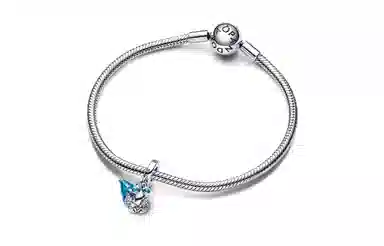 Pandora Hermit Crab Pendant Blue