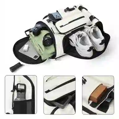 GOLF Backpack White/Black