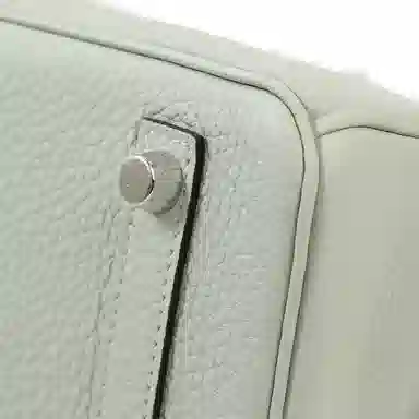HERMES Birkin 25 Togo 0W Gris Neve