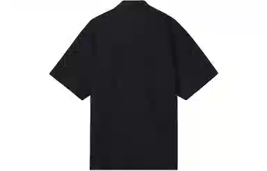 Jordan FW22 Black Logo Zip Short Sleeve Shirt