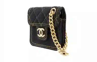 Chanel Double You Denim Black
