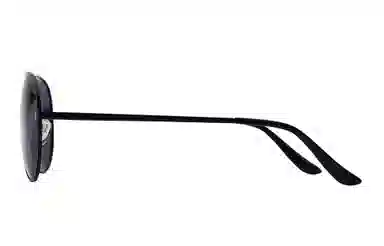 亖觉 双梁镜蛤蟆镜防紫外线偏光椭圆框 飞行员式 太阳眼镜 男女同款情侣款 金框/黑框 渐变片