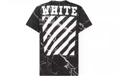 OFF-WHITE Marble Print T-Shirt
