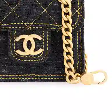 Chanel Double You Denim Black