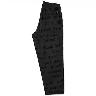 POLAR SKATE CO Sad Notes Surf Pants Graphite Black