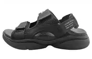匹克 防滑耐磨 运动凉鞋 男款 黑色