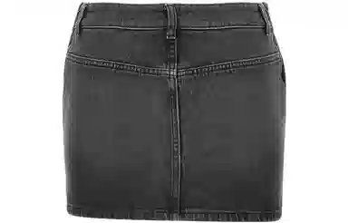 DIESEL OVAL-D Grey Skirt