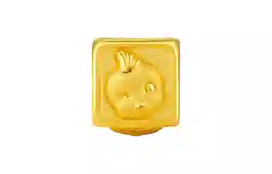 周六福 转运珠兔子手绳 三合生肖红绳本命年 足金 按克计价 黄金手链 男女同款情侣款