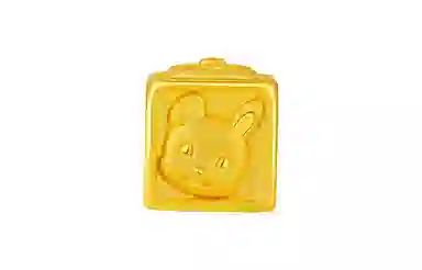 周六福 转运珠兔子手绳 三合生肖红绳本命年 足金 按克计价 黄金手链 男女同款情侣款