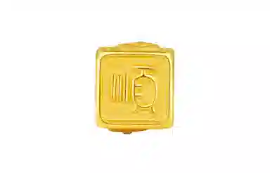 周六福 转运珠兔子手绳 三合生肖红绳本命年 足金 按克计价 黄金手链 男女同款情侣款