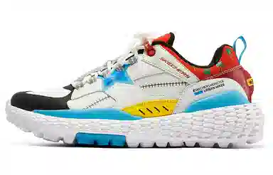 Skechers MONSTER White Black Red