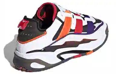 adidas Niteball White Purple Orange