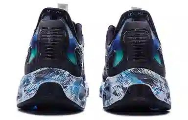 特步 耐磨透气 低帮 运动休闲鞋 黑兰