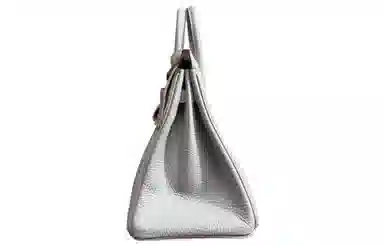 HERMES Birkin 25 Togo M4 Gris Pale