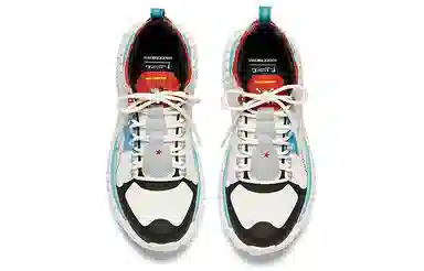 Skechers MONSTER White Black Red