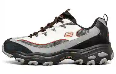 Skechers D'LITES 1.0 Black Grey White