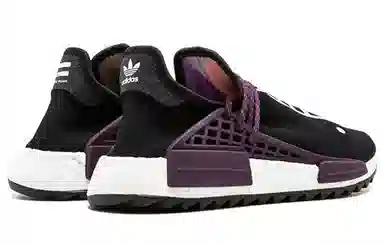 Pharrell Williams x adidas Originals Pharrell Hu Low Black Purple