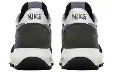 Sacai x Nike Waffle Low Black White