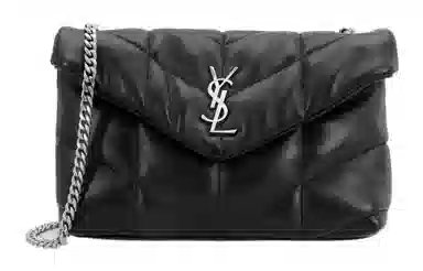 Saint Laurent Puffer Cloud Bag Mini Black