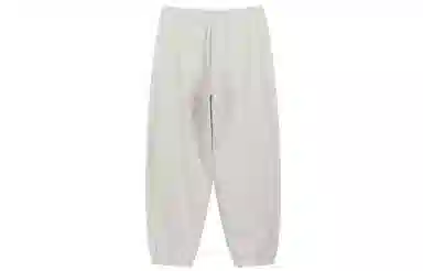 速写 纯色九分裤宽松束脚运动裤 男款