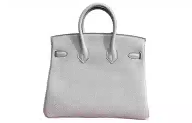 HERMES Birkin 25 Togo M4 Gris Pale