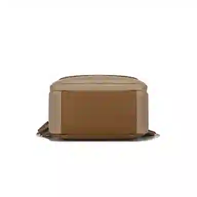 稻草人 时尚百搭通勤休闲 聚氨酯 书包背包双肩包 女款 米白配啡