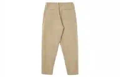 速写 纯色中腰直筒休闲裤 男款