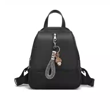 稻草人 时尚百搭通勤休闲 聚氨酯 书包背包双肩包 女款 米白配啡