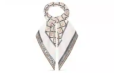 Louis Vuitton Monogram Watercolor Floral Scarf