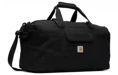 Carhartt Logo Zip Shoulder Bag Medium Black