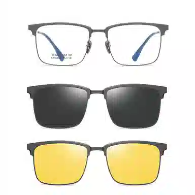 HLA Magnetic Clip-On Polarized Glasses