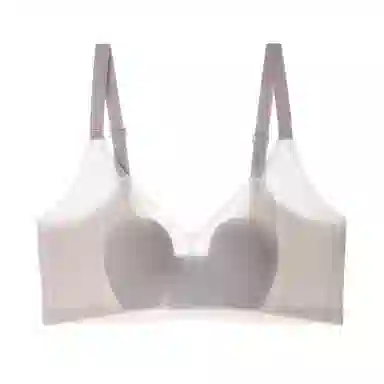 内在密码 纯色无痕无钢圈收副乳文胸 女款