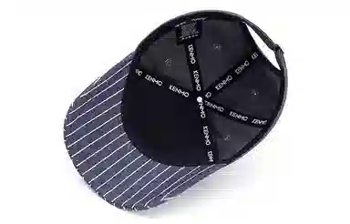 肯默 兔子条纹 街头嘻哈 鸭舌帽 男女同款情侣款