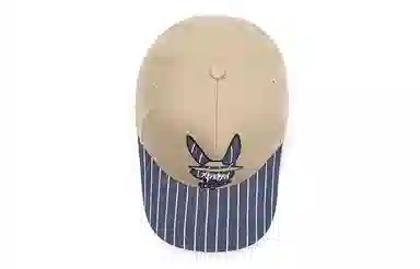 肯默 兔子条纹 街头嘻哈 鸭舌帽 男女同款情侣款