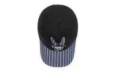 肯默 兔子条纹 街头嘻哈 鸭舌帽 男女同款情侣款
