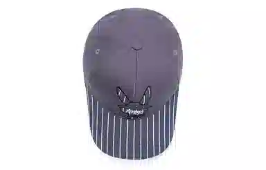 肯默 兔子条纹 街头嘻哈 鸭舌帽 男女同款情侣款