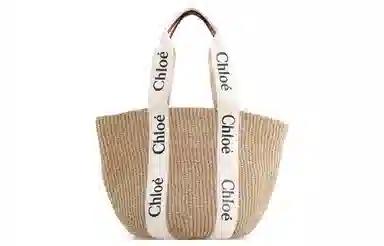 Chloe Woody Logo Tote